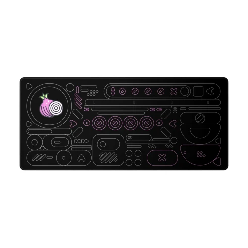 Podkładka Dark Project Onionite Dark Pattern XL - 900x400mm