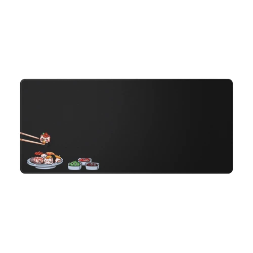 Podkładka Dark Project Sushi Cats Dark XL - 900x400mm