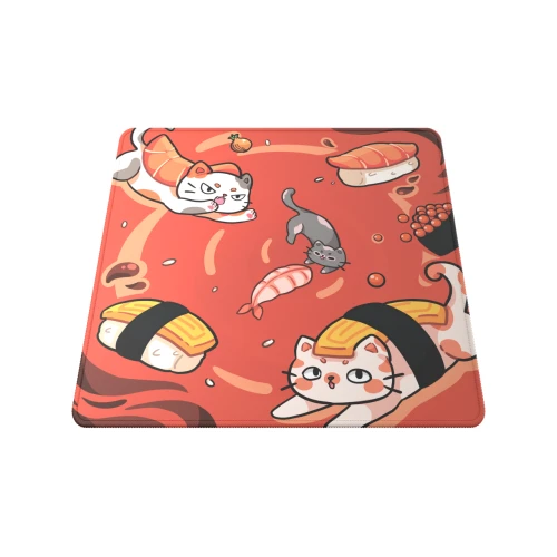 Podkładka Dark Project Sushi Cats Pro L - 490x490mm