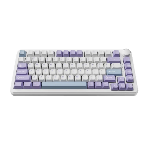 Klawiatura magnetyczna Ajazz AK820 MAX RGB Purple-White