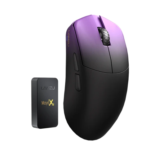 Mysz Lamzu Maya X 8K Wireless Purple Shadow