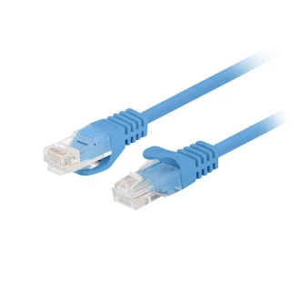 Patchcord Kat.5e Utp 10m Niebieski Fluke Passed Lanberg