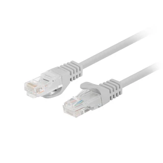 Patchcord Kat.5e Utp 20m Szary Fluke Passed Lanberg