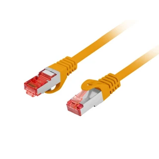 Patchcord Kat.6 S/FTP LSZH Cu 3m Pomarańczowy Fluke Passed Lanberg