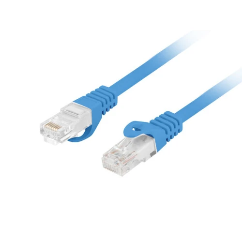 Patchcord Kat.6 Utp LSZH Cu 3m Niebieski Fluke Passed Lanberg