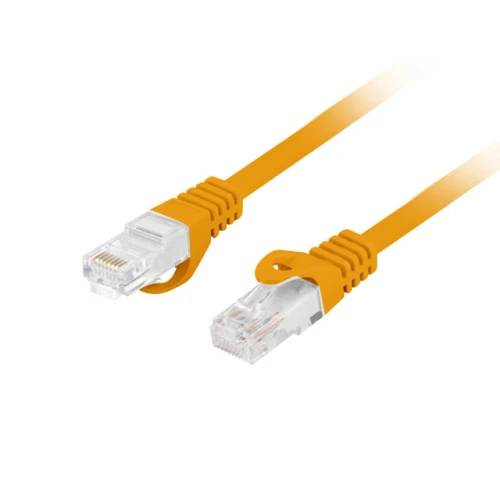 Patchcord Kat.6 Utp LSZH Cu 5m Pomarańczowy Fluke Passed Lanberg