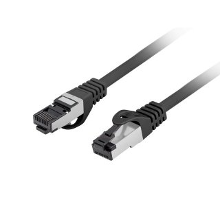 Patchcord Kat.8.1 S/FTP LSZH Cu 2m Czarny Fluke Passed Lanberg