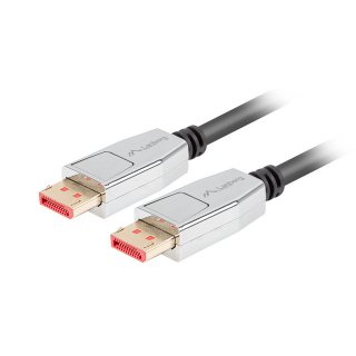 Kabel DisplayPort M/m 20 Pin V1.4 1m 8K 60hz Czarny Box Lanberg