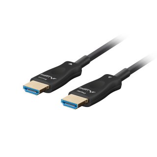Kabel HDMI M/m V2.1 40m 8K Czarny Optyczny Aoc Lanberg