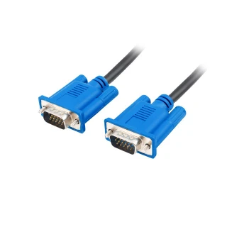 Kabel VGA M/m 1.8m Czarny Ekranowany Ferryt Lanberg