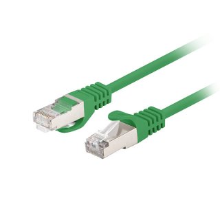 Patchcord Kat.6 Ftp 0.5m Zielony Fluke Passed Lanberg