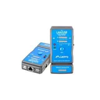 Tester Przewodów LAN RJ45, RJ11, USB Lanberg Nt-0403