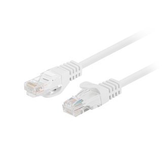 Patchcord Kat.5e Utp 2m Biały Fluke Passed Lanberg