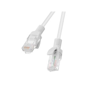 Patchcord Kat.5e Utp 0.25m Szary Fluke Passed Lanberg 10-pack