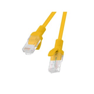 Patchcord Kat.5e Utp 30m Pomarańczowy Fluke Passed Lanberg