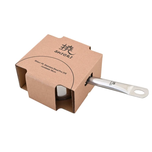 Rondel na indukcję 16 cm (1,5 l) Shiori 撓 Steel Series Pro 316