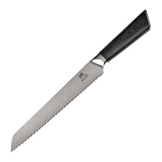 Nóż do pieczywa / chleba Shiori 撓 Hiashi Surai wielowarstwowa stal damasceńska