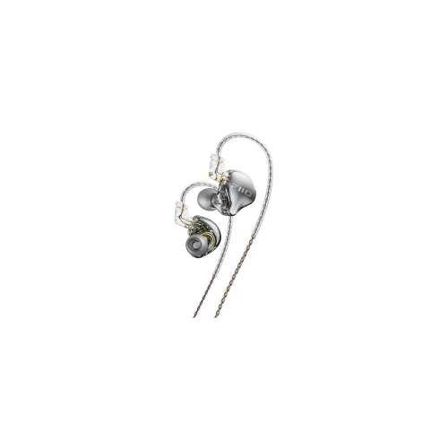 Słuchawki FiiO JD10 TC Transparent Black Dynamiczne monitory douszne