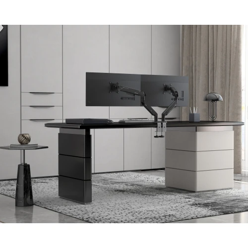 Uchwyt do monitora podwójny Anda Seat Stealth Pro II Duo 17-42" Czarny