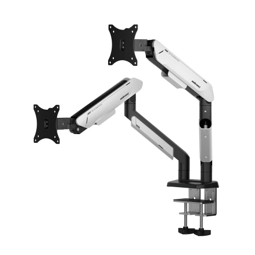 Uchwyt do monitora podwójny Anda Seat Stealth Pro II Duo 17-42" Czarno-Biały