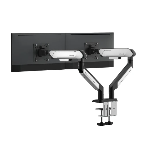 Uchwyt do monitora podwójny Anda Seat Stealth Pro II Duo 17-42" Czarno-Biały