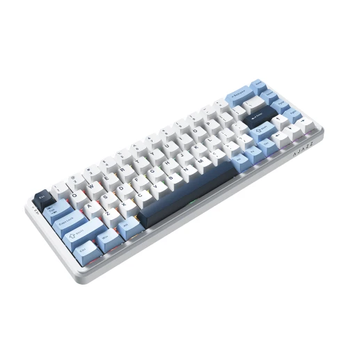 Klawiatura magnetyczna Ajazz AK680 MAX RGB 8K Wireless White-Blue