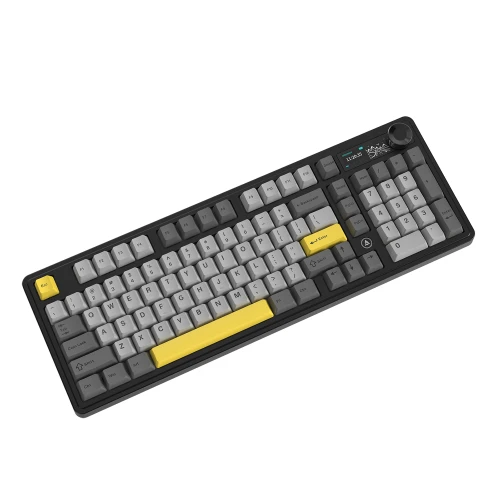 Klawiatura mechaniczna Ajazz AK980 Gift Switch-V2-Black-Model-With-Screen RGB