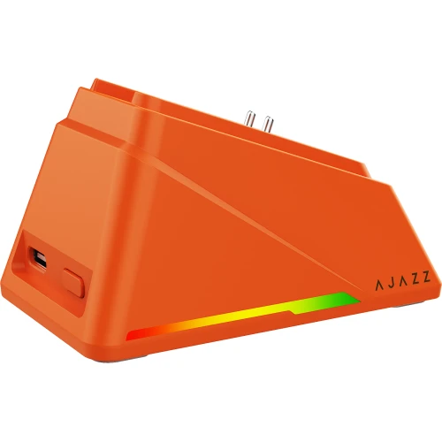 Mysz bezprzewodowa Ajazz AJ159 APEX-3 Model-Orange-3950-8K Charging Dock