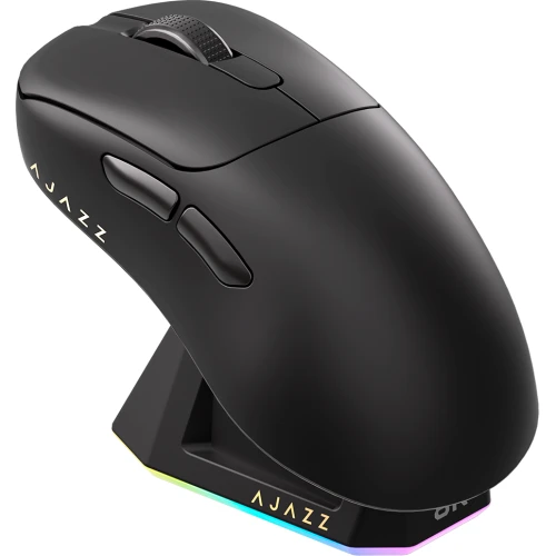 Mysz gamingowa bezprzewodowa Ajazz AJ179PRO -3 Mod-Black-Pixart 3395-8K Charging Dock
