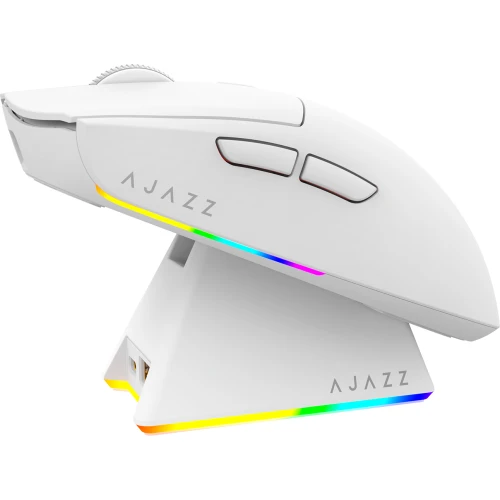 Mysz gamingowa bezprzewodowa Ajazz AJ139 V2 MC-3 Mod-White-Pixart 3311