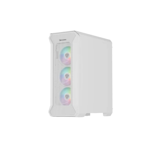Obudowa Genesis Irid 505 ARGB V2 White Tempered Glass 
