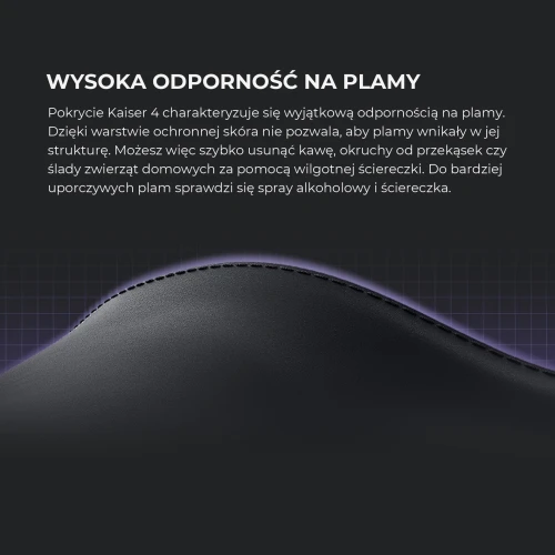 Fotel gamingowy Kaiser 4 XL Anda Seat skórzany biały obrotowy