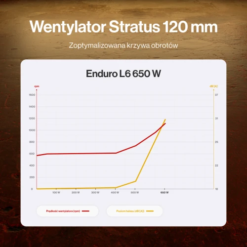 Zasilacz ENDORFY Enduro L6 650W 80Plus Gold Cybenetics Platinum