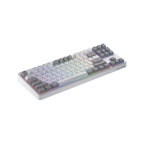 Klawiatura HATOR Rockfall 3 TKL Wireless RGB White