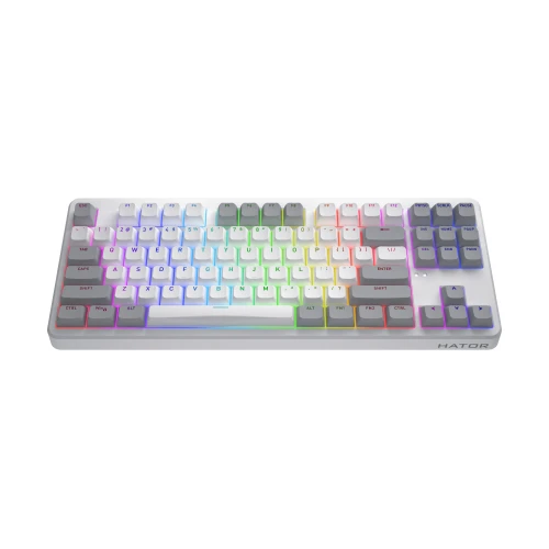 Klawiatura HATOR Rockfall 3 TKL Wireless RGB White