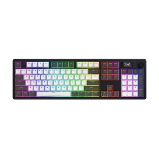 Klawiatura HATOR Skyfall 100 PRO Wireless RGB Grey Black Vanila