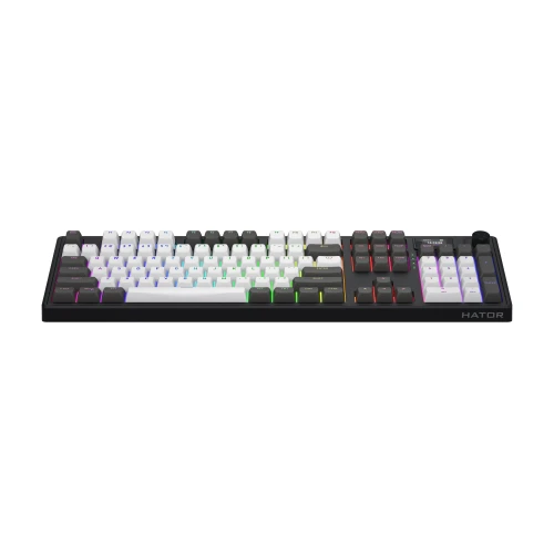 Klawiatura HATOR Skyfall 100 PRO Wireless RGB Grey Black Vanila