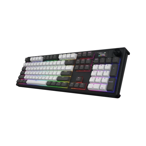 Klawiatura HATOR Skyfall 100 PRO Wireless RGB Grey Black Vanila