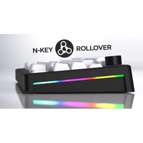 Klawiatura HATOR Skyfall 65 MAG ULTRA 8K Wired RGB Black Black Strawberry