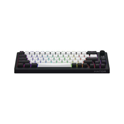 Klawiatura HATOR Skyfall 65 MAG ULTIMA 8K Wireless RGB White Black Strawberry