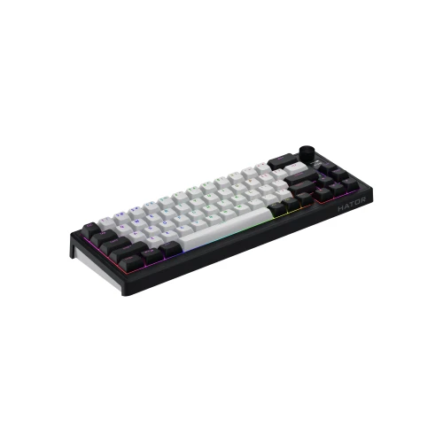 Klawiatura HATOR Skyfall 65 MAG ULTIMA 8K Wireless RGB White Black Strawberry