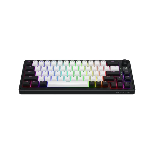 Klawiatura HATOR Skyfall 65 MAG ULTIMA 8K Wireless RGB White Black Strawberry
