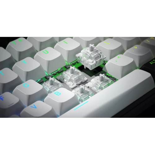 Klawiatura HATOR Skyfall 65 MAG ULTIMA 8K Wireless RGB White Black Strawberry