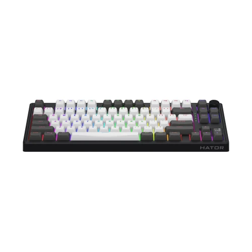 Klawiatura HATOR Skyfall 80 PRO Wireless RGB Grey Black Vanila