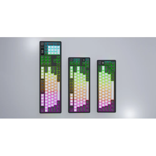 Klawiatura HATOR Skyfall 80 PRO Wireless RGB Grey Black Vanila