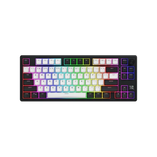 Klawiatura HATOR Skyfall 80 MAG ULTIMA 8K Wireless RGB White Black Strawberry