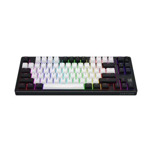 Klawiatura HATOR Skyfall 80 MAG ULTIMA 8K Wireless RGB White Black Strawberry