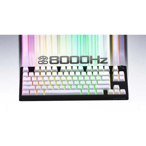 Klawiatura HATOR Skyfall 80 MAG ULTRA 8K Wired RGB Black Black Strawberry