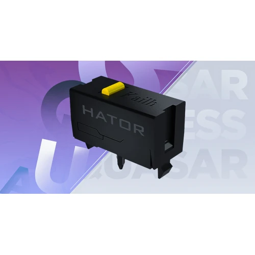 Mysz HATOR Quasar 3 Wireless RGB Black