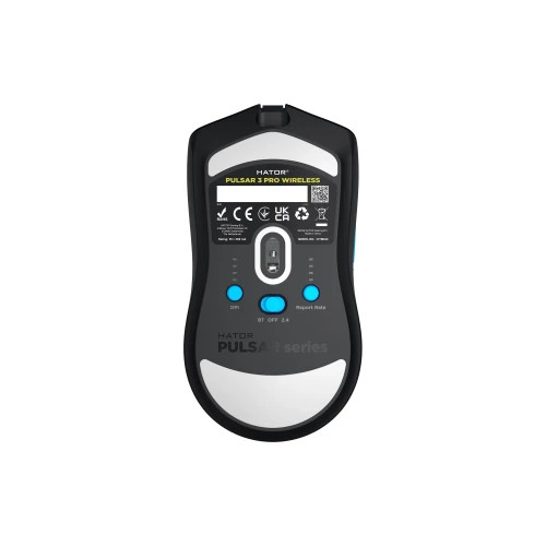 Mysz HATOR Pulsar 3 PRO Wireless RGB Black